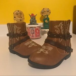 Toddler Cowboy Boots Brown